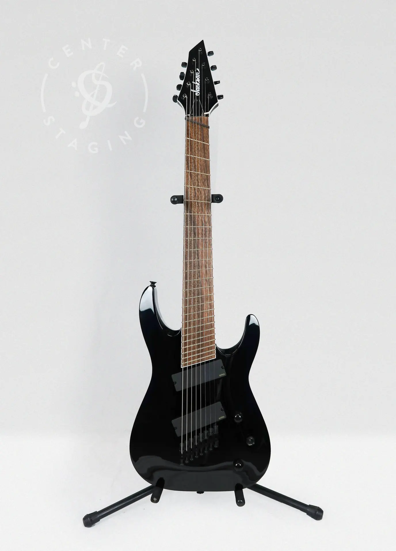 Jackson SLAT8 Multi-Scale 8-String Black Electric Guitar - CenterStaging -  Rehearsal Studios and Musical Instrument Rentals