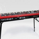 Clavia Nord Stage 4 88 Red Keyboard